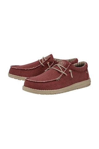 Crocs Hey Dude Wally Braided Erkek Ayakkabı Kırmızı