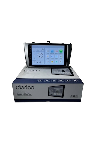 Toyota Avensis 2008-2015 Clarion 4-64 Tam Profesyonel Oem Multimedia 9"