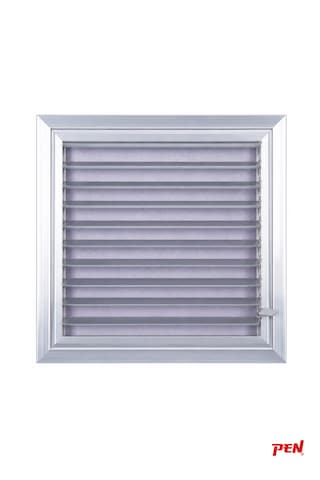 Alüminyum Banyo Wc Havalandırma Menfezi 48x48 Eloksallı Seri