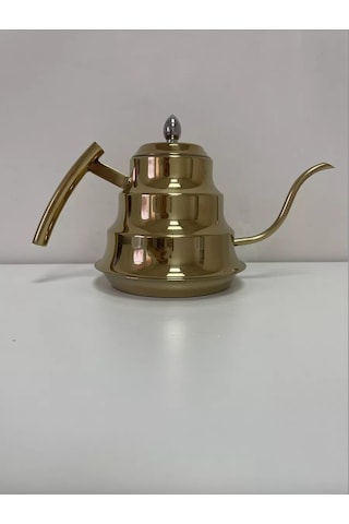 Dommaarket Alauddin Demleme Çaydanlığı 168565285 Altın Rengi