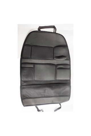 Carup Koltuk Arkası Organizer Çanta Kumaş Siyah