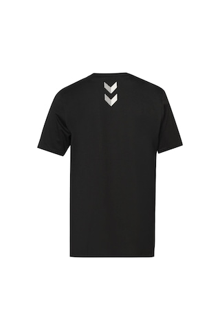 Hummel Armın Coton Basıc Logo T-shırt S/s Siyah Baskılı T-shırt