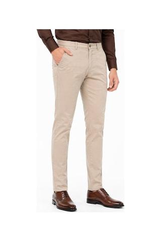 Amaro Erkek Silim Fit Kanvas Pantolon Kalıp Yazlık Bgl-st05394 Bej