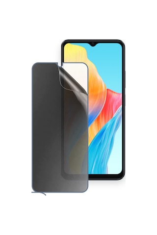 Oppo A18 Uyumlu Ön Yüzey Hayalet Privacy Hidrojel Ekran Koruyucu