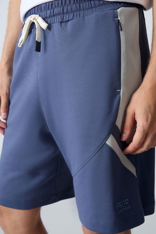 Tommy Life Petrol Pamuklu Kalın Yumuşak Dokulu Standart Fit Basic Erkek Şort - 81281 Petrol Petrol Mavisi