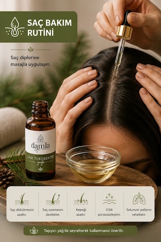 Biodamla Natural Çam Terebentin 20 Ml