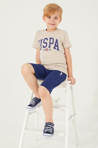 U.S. Polo Assn. Bej Erkek Çocuk Takım Bej