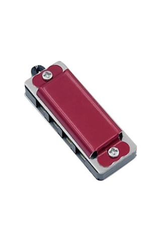 M141rd Mini Mızıka Kolye Zincir Dahil 4 Delik Kırmızı