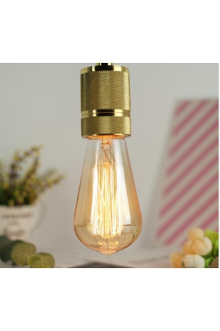 Edison Flemanlı St64 Rustik 40w E27 Duy Dekoratif Armut Ampul