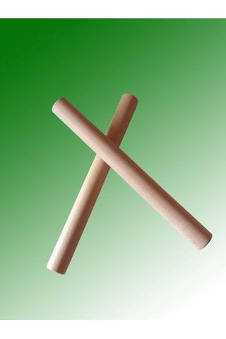 Ahşap 23 Cm Çiftli Orff Ritim Çubuğu