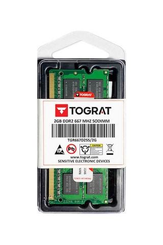 Tograt TGR667D2S5/2G 2 GB DDR2 667 MHz CL5  Ram Bellek