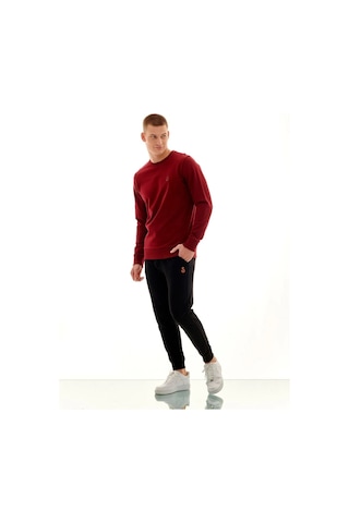 Galatasaray Lisanslı Erkek Basic Bordo Sweatshirt 001