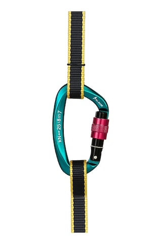 Maiyame 25kn Dayanıklı Alüminyum D-kilit Montaj Kilitçigi, Outdoor Dağcılık Ve Çadır İçin Multifonksiyonel Kayış Kilitleri Mavi Çok Renkli