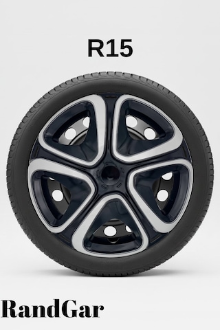 Hyundai İ20 Troy 15 İnç Jant Kapağı 4 Adet Siyah Gri C102 Rand