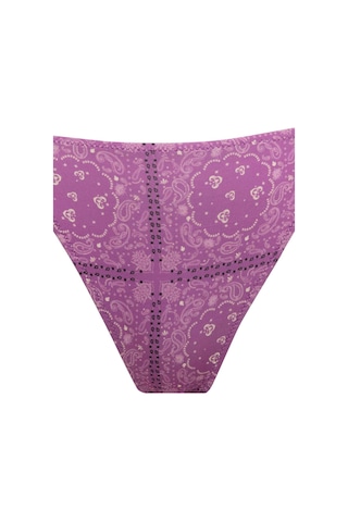 DeFacto Regular Fit Şal Desenli Bikini Altı-Fall in Love C3177AX24SMPR442