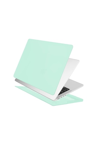 Codegen 16" Macbook Uyumlu Pro M1 A2485 Su Yeşili Kılıf Koruyucu Kapak