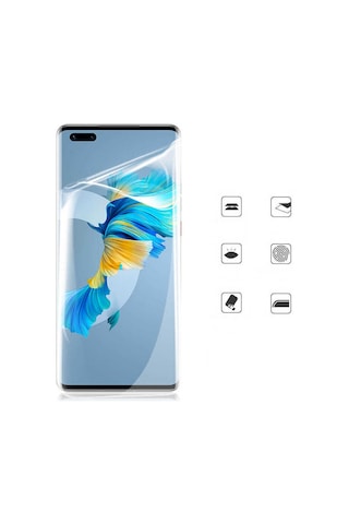 Huawei Magic 6 Pro Zore Süper Pet Ekran Koruyucu Jelatin-siyah