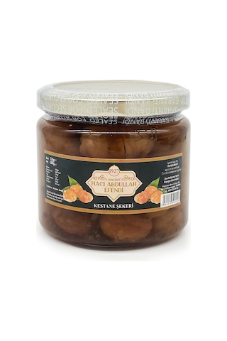 Şerkerci Hacı Abdullah Efendi Kestane Şekeri Kavanoz 500 G