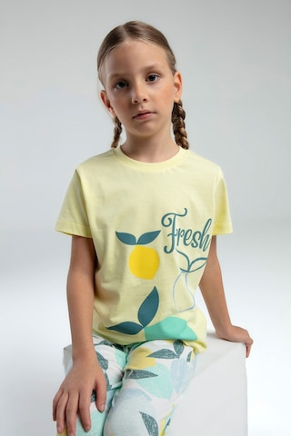 Rolypoly Kız Çocuk Sarı Pijama Takımı Sarı