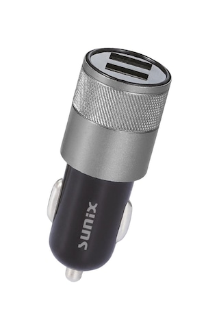 Sunix Araç Çakmak Şarj Aleti 3.1A / 38W Hızlı Şarj iphone Uyumlu Samsung
