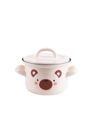 Little Bear Emaye 12cm Bebek Tenceresi 850 Ml