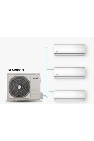 Airfel 3LMX80 12+12+12 İç 28.000 BTU Dış Inverter Multi Split Klima Airfel 3LMX80 12+12+12 İç 28.000 BTU Dış Inverter Multi Split Klima