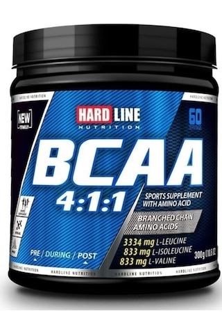 Hardline Nutrition Bcaa 4:1:1 300 Gr Aromasız