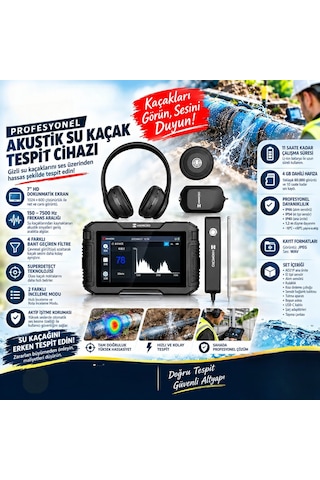 Su Kaçak Tespit Cihazı Ad21p Su Kaçak Tespit Cihazı Ad21p