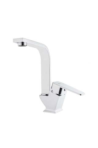 Tema Kare L Lavabo Bataryalı Batarya Seti 61011 + 61012L + 61013L Krom