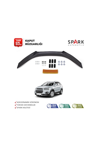 Chevrolet Captiva 2012-2019 Uyumlu Kaput Rüzgarlığı 3mm