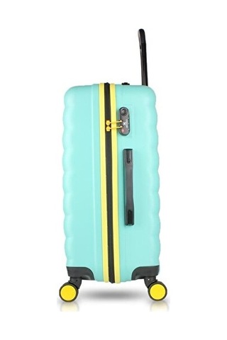 My Valiz Colors Abs Kabin Orta Ve Büyük Boy Mint Yeşili 3'lü Valiz Seti Çok Renkli