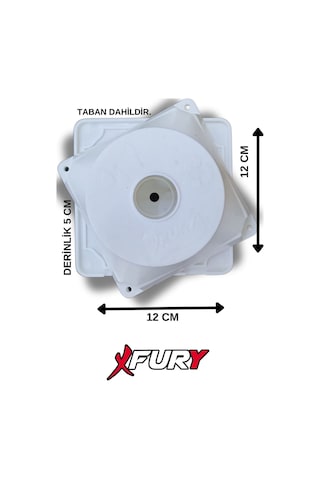 Fury 20 Li - Beyaz Kamera Buatı Taban Dahil