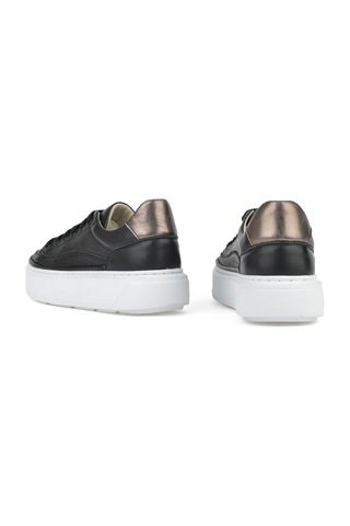 Ziya, Kadın Hakiki Deri Sneaker 1511035z6200 Siyah 1511035z6200 000 Siyah
