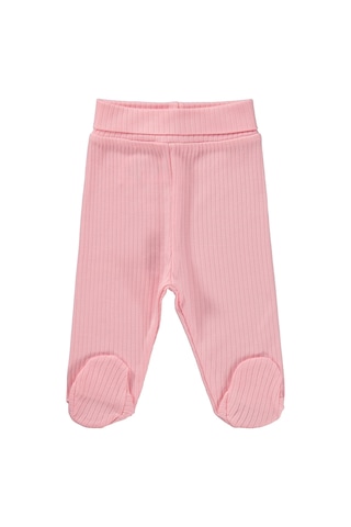 Minidamla Patikli Basic 2'li Set 3-9 Ay Tek Alt Bebe - Pembe