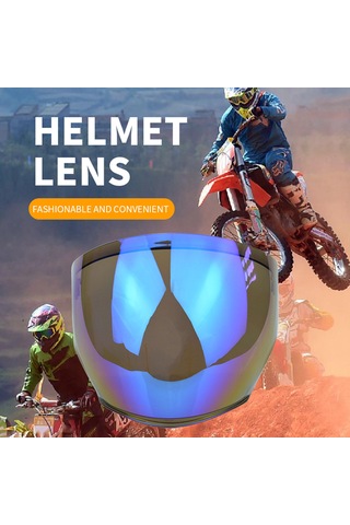 Symbee Kyt Nfj Kaskı İçin Güneş Gözlüğü - Aydınlatma/yağmur/toz Engeli Pc Malzeme Gümüş Renkli Koruyucu Lens