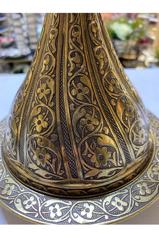 Osmanlı Büyük Box Kap Eskitme Gold