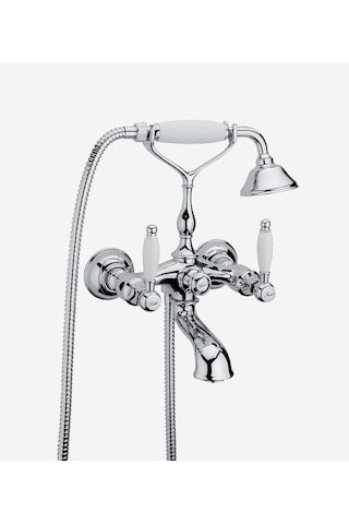 İtalyan Webert -dorian Banyo Bataryasi-spi Ral Hortum-el Duşu Seti Ve Askisi Dahi L Krom