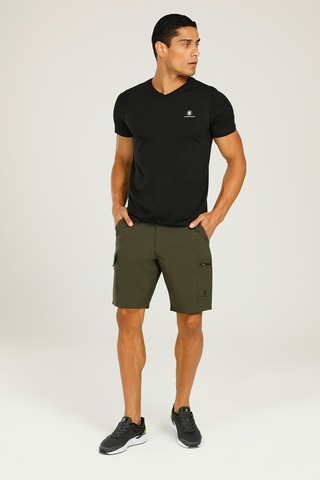 Lumberjack Shift Co 2M Ct106 Basıc V Neck T-Shırt Siyah 001