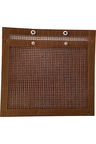 Açık Barbekü Pikniği İçin 27x22cm Yeniden Kullanılabilir Fiberglas Izgara Barbekü Örgü Çantası Bpa İçermez, Fda Sertifikalı Değildir 001