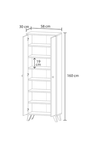 Poyraz No 1 Banyo Dolabı Beyaz