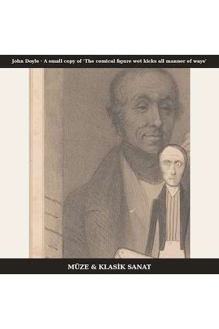 John Doyle A Small Copy Of The Comical Figure Wot Kicks All Manner Of Ways' 1845 Poster