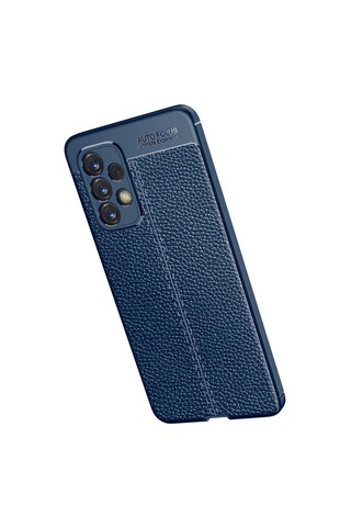 Samsung Uyumlu Galaxy A73 Kılıf Zore Niss Silikon Kapak Lacivert