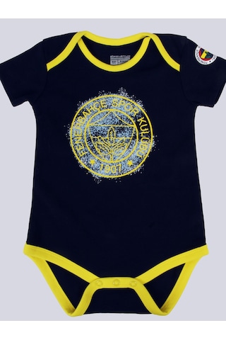 Fenerbahçe Bebek Tek Renk Logolu Body Fb Laci Yeni