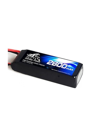 Leopard Power 2600 mAh 22.2V 6S 25C Lipo Batarya Pil T Plug