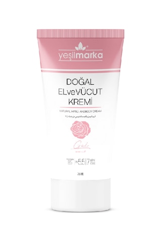 Yeşilmarka Doğal El ve Vücut Kremi Gül 75 ML