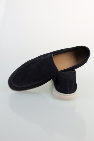 Bisse Erkek Süet Loafer Lacivert Ayakkabı Ayk25y25003 D39