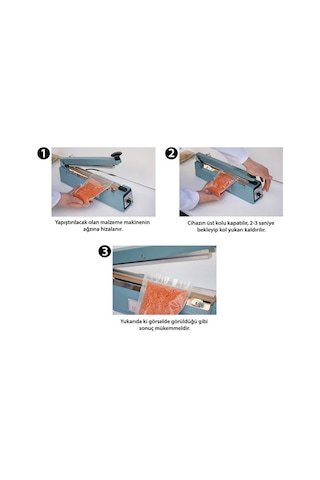 Poşet Yapıştırma Makinası 40 Cm
