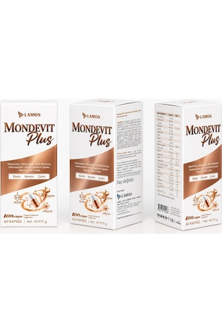 Mondevit Biotin&selenyum, Bakır, Çinko 60 Kapsül