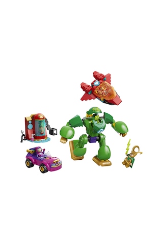 LEGO® ǀ Marvel Loki - Iron Man Takımına Karşı 11211 - 4+ için Minifigür İçeren Oyuncak Yapım Seti (204 Parça)