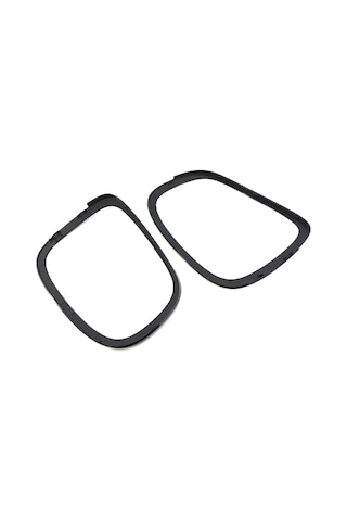 Yaozixa Bmw Mini F55/f56/f57 2014-2021 Arka Lambalı Abs Siyah Dekoratif Çerçeve 2 Adet